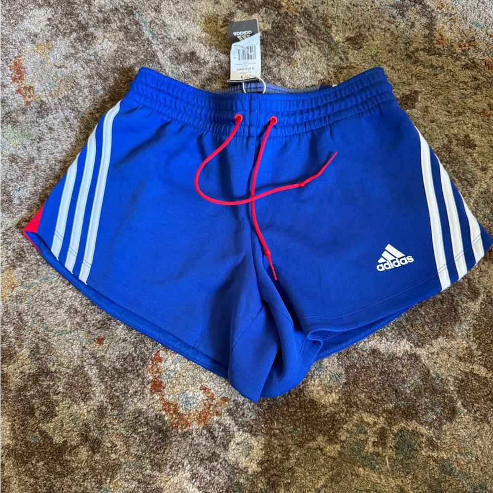 Adidas Women's Royal Blue Athletic Shorts NWT XS
